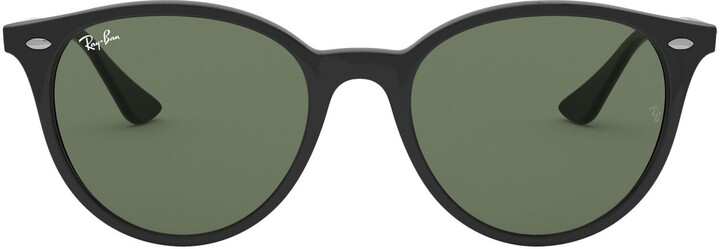 Phantos Round Sunglasses, 51mm