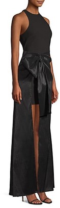 LIKELY Mena Bow High-Low Gown
