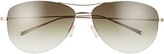 Thumbnail for your product : Oliver Peoples Strummer 63mm Oversize Gradient Aviator Sunglasses