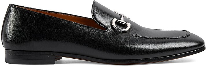 Gucci Donnie Horsebit Leather Loafers - ShopStyle