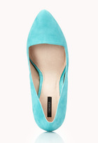 Thumbnail for your product : Forever 21 Classic Faux Suede Pumps