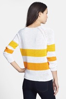 Thumbnail for your product : Not Your Daughter's Jeans NYDJ Stripe Cotton Blend Sweater