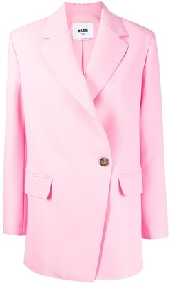 msgm pink blazer