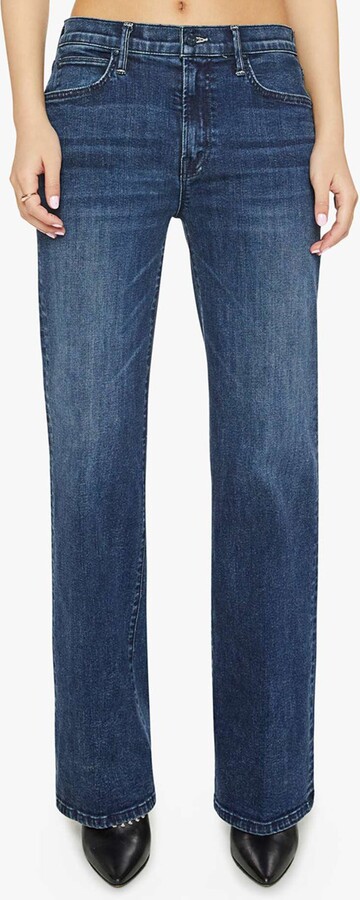 Mother Lil Kick It High Waist Straight Leg Jeans