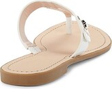 Thumbnail for your product : Kate Spade Castile Patent-Leather Thong-Toe Sandals