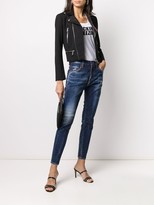 Thumbnail for your product : DSQUARED2 Rhinestone-Embellished Skinny Jeans