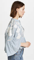 Thumbnail for your product : Free People Liya Embroidered Tunic