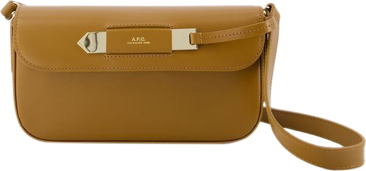 A.P.C. Charlotte Hobo Bag - A. P.C - Leather - Brown