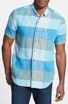 Thumbnail for your product : Tommy Bahama 'Majorica Cruise' Short Sleeve Linen Sport Shirt