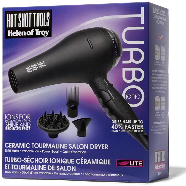 hot shot tools helen of troy hair dryer blue titanium
