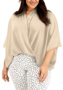 cream flowy top