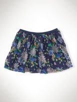 Thumbnail for your product : Ralph Lauren Floral Chiffon Skirt