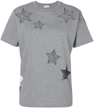 RED Valentino tulle star cut out T-shirt