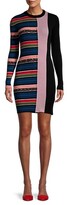 Thumbnail for your product : M Missoni Striped Ribbed Mini Dress