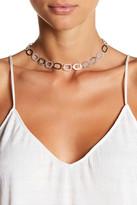 Thumbnail for your product : Judith Jack Sterling Silver Marcastie & Crystal Detail Link Necklace