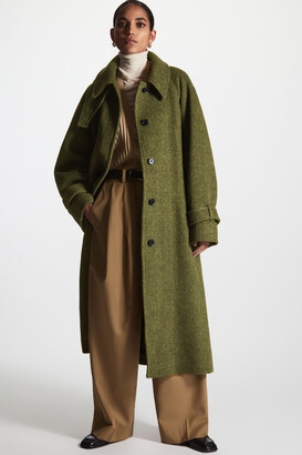 COS Wool-Blend Tailored Coat (Petite) - ShopStyle
