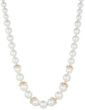 Anne Klein Simulated Pearl Collar Necklace