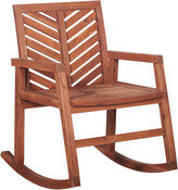 Thumbnail for your product : Hewson Outdoor Patio Acacia Wood Rocking Chair