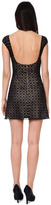 Thumbnail for your product : Kay Unger New York Shimmer Tank Dress in Black Multi