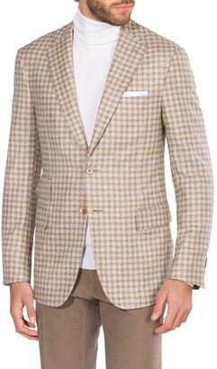 gingham sport coat