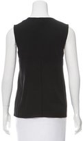 Thumbnail for your product : Narciso Rodriguez Silk Sleeveless Top