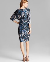 Thumbnail for your product : Black Halo Dress - Chesney Dolman Sleeve Print Crepe