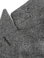 Thumbnail for your product : Tom Ford Grey Shelton Slim-Fit Herringbone Wool-Blend Blazer
