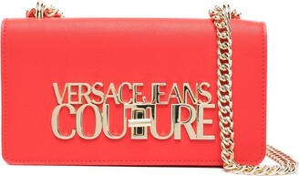 Versace Jeans Couture Logo-Plaque Crossbody Bag