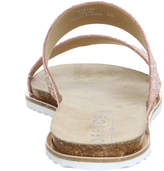 Thumbnail for your product : Office Sicily Double Strap Sandals Pink Iridescent Glitter