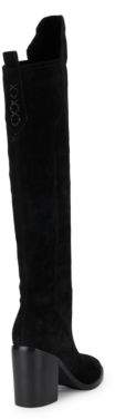 Sigerson Morrison Suede Pull-On Knee-High Boots