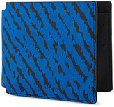 Thumbnail for your product : Lanvin Animal jacquard leather wallet - for Men