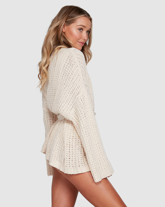 Billabong Women's White Jumpers & Cardigans - Those Days Sweater - Size One Size, M at The Iconic
