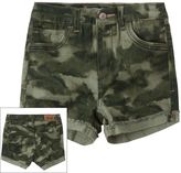 Thumbnail for your product : Levi's camouflage denim shorts - girls 7-16