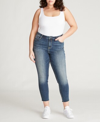 Vigoss Trendy Plus Size Marley Mid Rise Skinny Jeans - ShopStyle