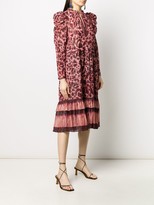 Thumbnail for your product : Ulla Johnson Nadia fitted midi dress