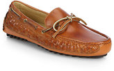 Thumbnail for your product : Cole Haan Grant Woven Leather Drivers