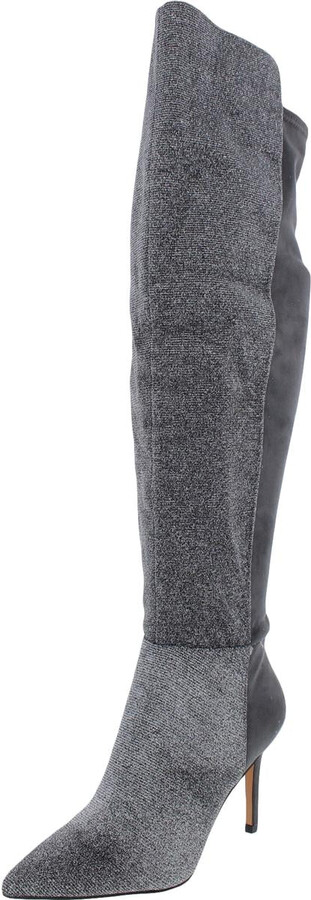 Amriena Womens Stiletto Over-The-Knee Boots