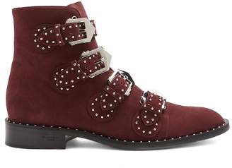 Givenchy Elegant studded suede ankle boots