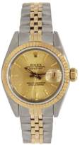 Thumbnail for your product : Rolex Oyster Perpetual Datejust 69173 Two Tone Stainless Steel & Yellow Gold Womens Watch