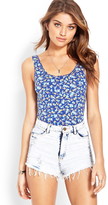 Thumbnail for your product : Forever 21 femme floral knit tank