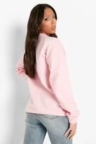 Thumbnail for your product : boohoo Tall Michigan Super Oversized Sweater