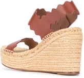 Thumbnail for your product : Chloé Lauren espadrille wedge sandals