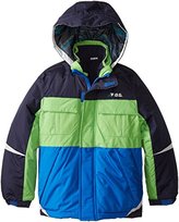 Thumbnail for your product : London Fog Big Boys' Color Block Puffer Coat Softshell In One