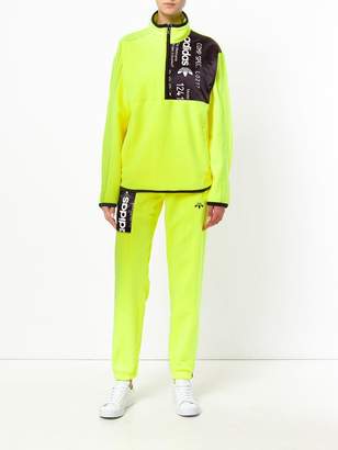 adidas By Alexander Wang half zip fleece sweatshirt
