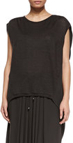 Thumbnail for your product : Marina Rinaldi Zigzag Jersey Asymmetric Top, Women's