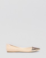 Thumbnail for your product : Steve Madden STEVEN BY Pointed Toe Cap Toe Flats - Ella