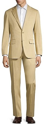 Canali Modern-Fit Stretch Cotton Suit