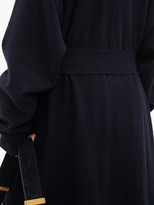 Thumbnail for your product : Extreme Cashmere No.105 Big Coat Stretch-cashmere Cardigan - Navy