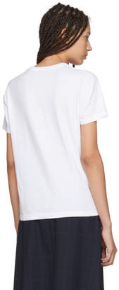 MAISON KITSUNÉ White Lovebirds T-Shirt