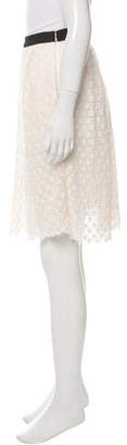 By Malene Birger Floral Lace Skirt